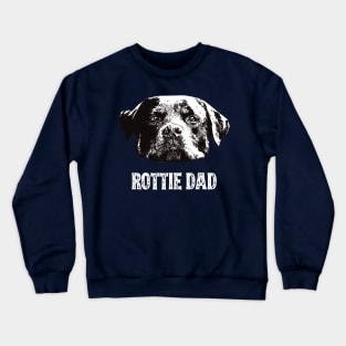 Rottweiler Dad Crewneck Sweatshirt